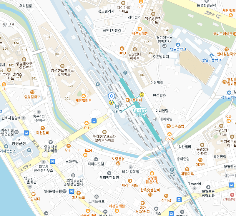양평 2호점 실제 사무공간